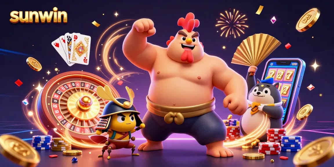 Experience the thrill at sunwin with exciting games, dazzling characters, and stunning casino visuals.