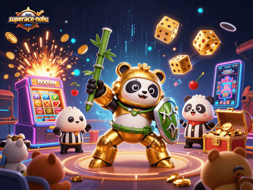 Experience exciting wins with superace-nohu gameplay and vibrant casino elements.