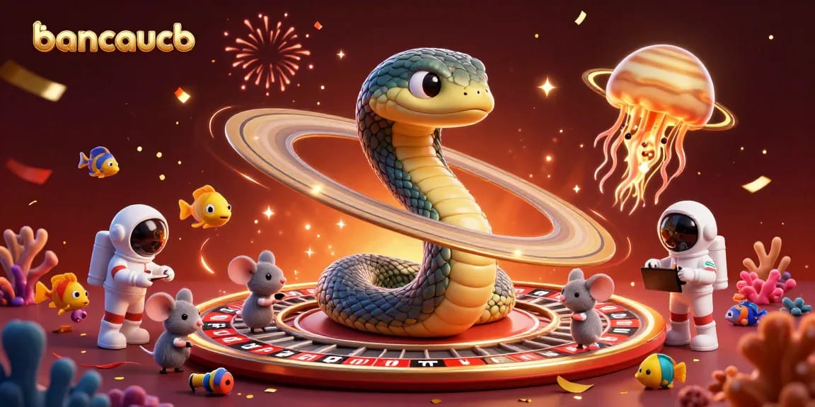 Experience thrilling gameplay at bancaucb while betting on the cosmic fishing adventure with unique creatures.