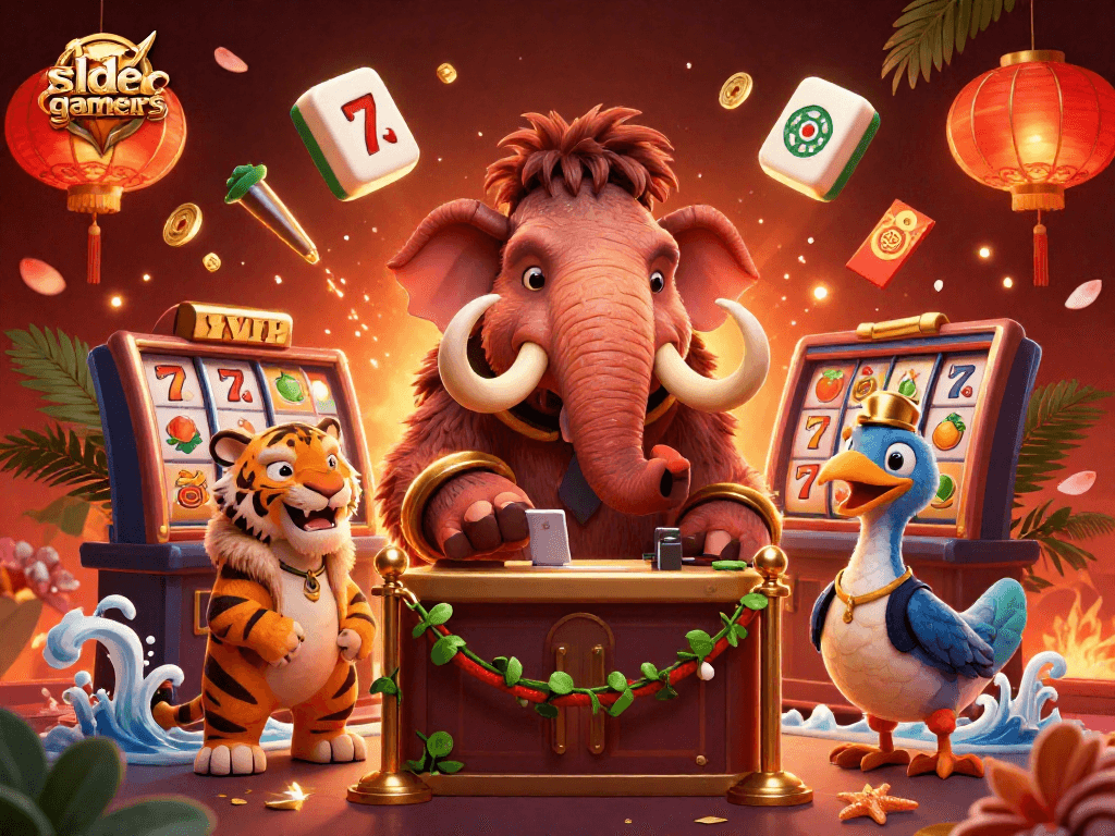 Experience thrilling gameplay in slidegamers with dazzling 3D characters and casino elements in action.