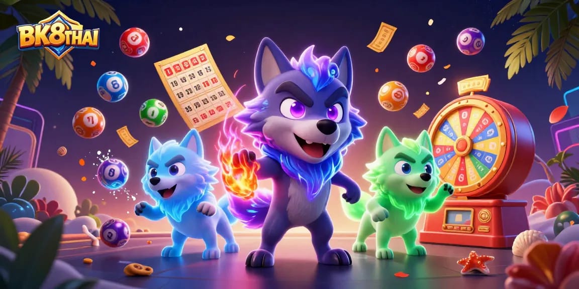 BK8THAI offers thrilling lottery gameplay with vibrant visuals and dynamic interactions.