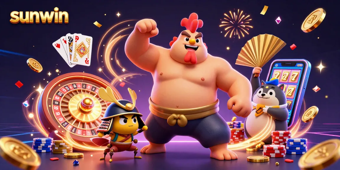 Experience the thrill at sunwin with exciting games, dazzling characters, and stunning casino visuals.
