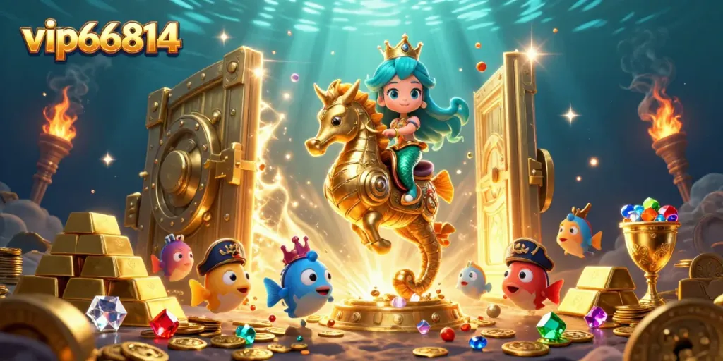 Win big at vip66814 while exploring treasures in a vibrant underwater casino adventure.