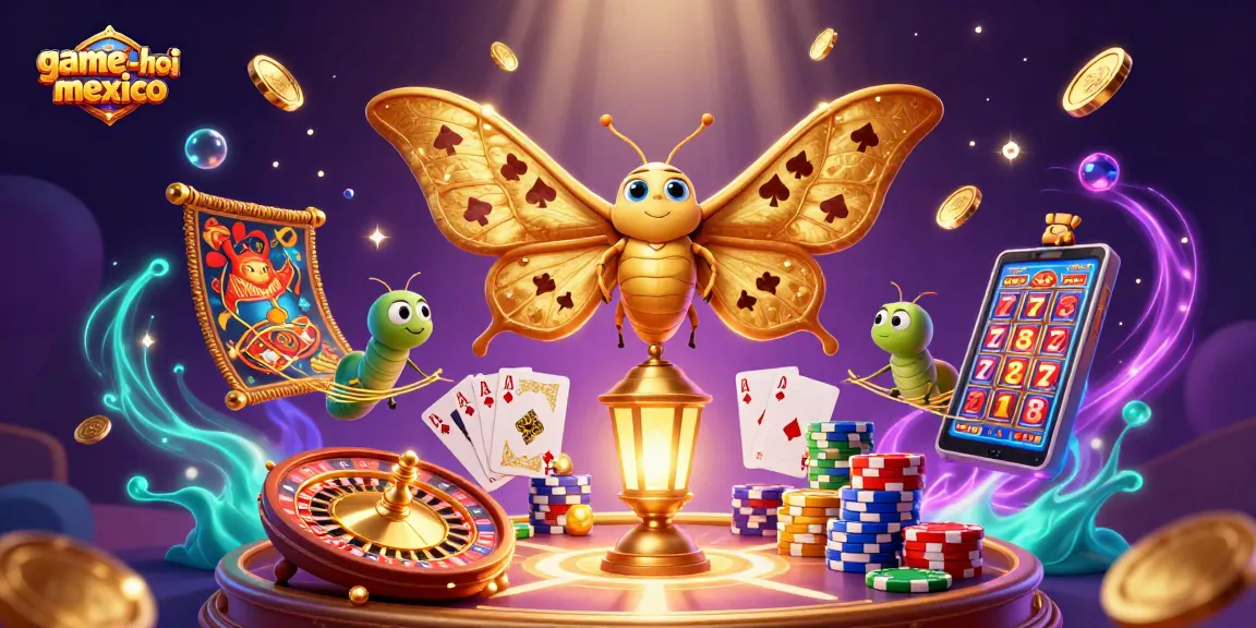 Spin the reels and experience game-le-hoi-mexico with vibrant characters and casino elements.