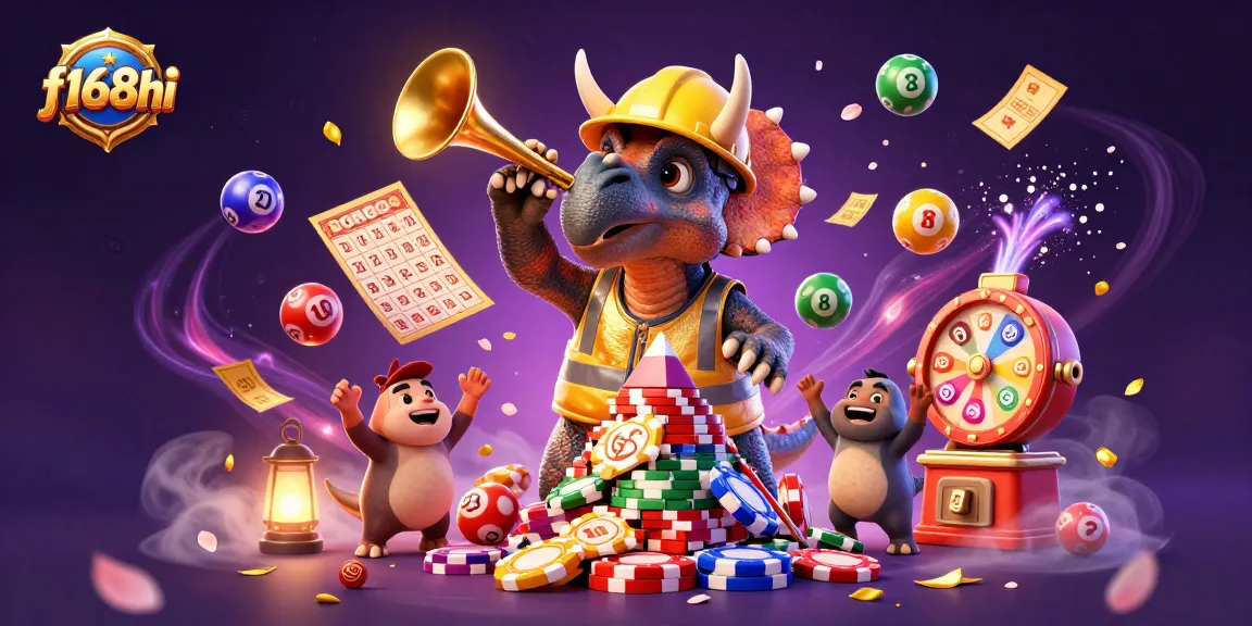 Experience exciting gameplay with f168hi while building a pyramid of poker chips