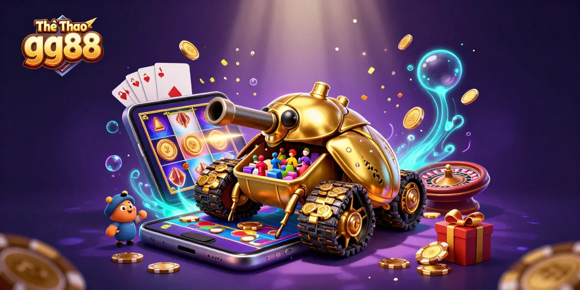 Engage with Thể Thao gg88's dynamic sports betting scene filled with vibrant gaming elements and rich details.