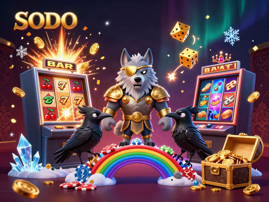 Engage with SODO's vibrant Norse-inspired casino fantasy featuring exciting jackpots.