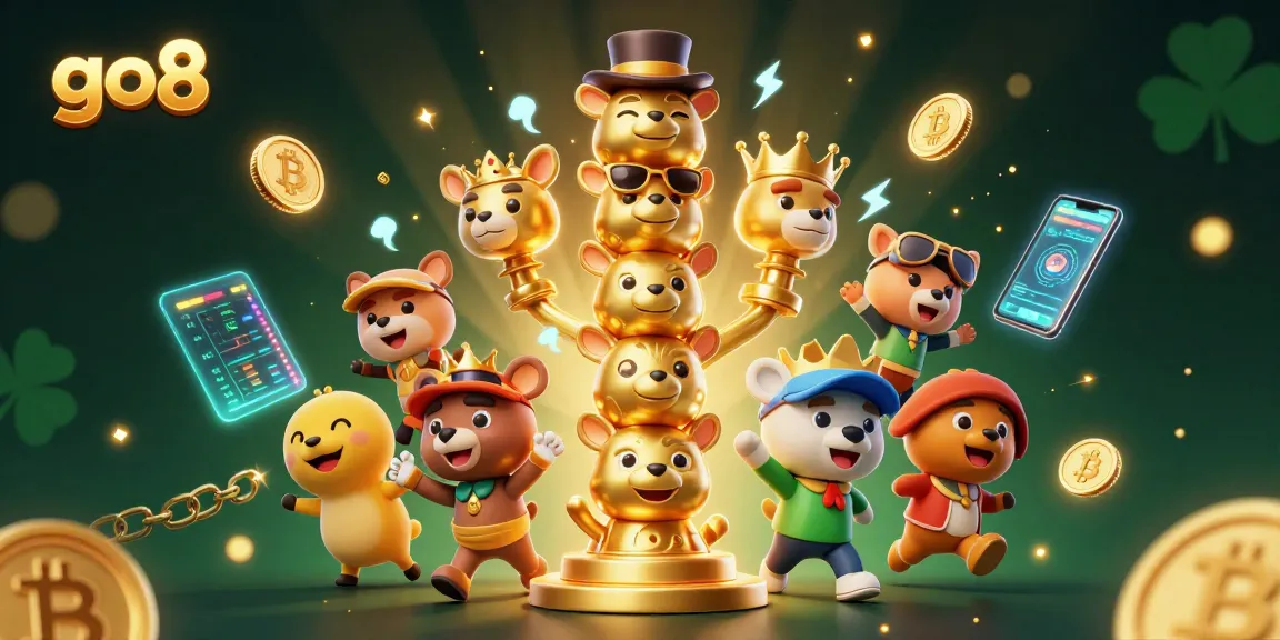 Experience the magic of go8 with dynamic casino gaming elements and vibrant 3D graphics.