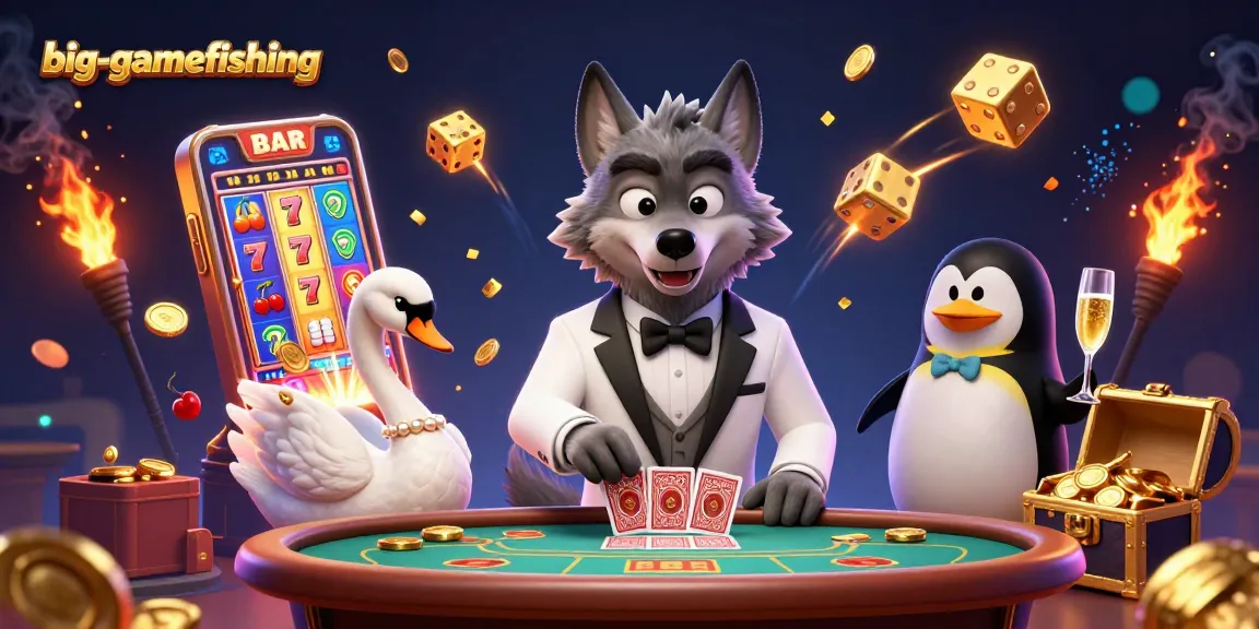 Engage with big-gamefishing by winning at the baccarat table with a stylish twist
