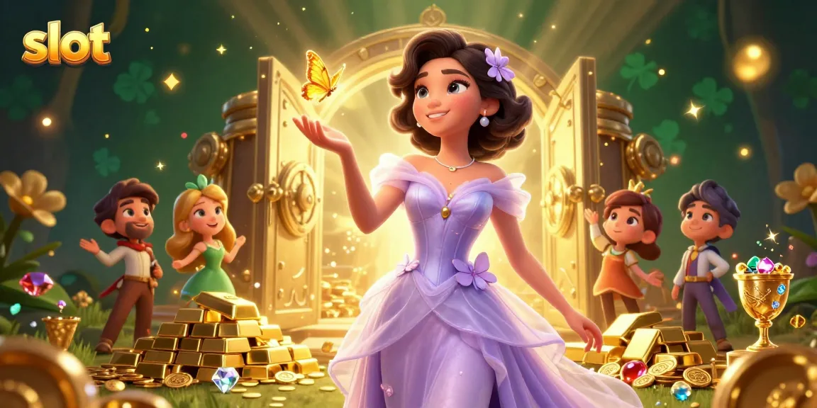 Spin the slot with excitement in this dazzling casino-themed illustration.