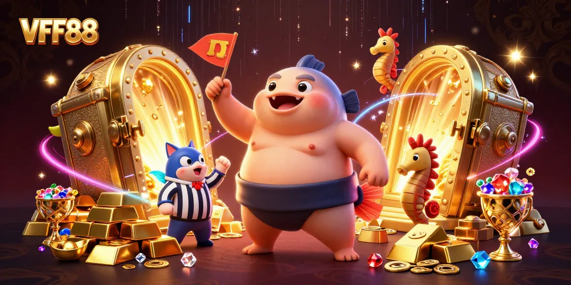 Join the excitement at VFF88 with this vibrant underwater scene filled with treasures and engaging characters!