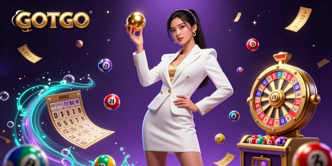 Terlibat dengan suasana perjudian GOTOTO yang semarak, menampilkan dealer yang percaya diri dan elemen permainan dinamis berwarna-warni.