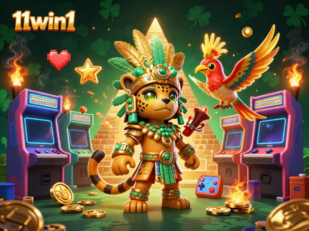 Experience thrilling gameplay at 11win1 with vibrant arcade elements and dynamic characters.