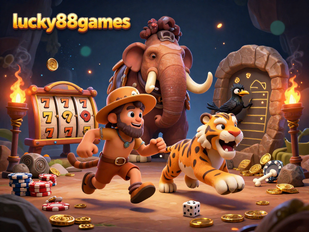 Experience thrilling games at lucky88games with a unique prehistoric casino adventure.