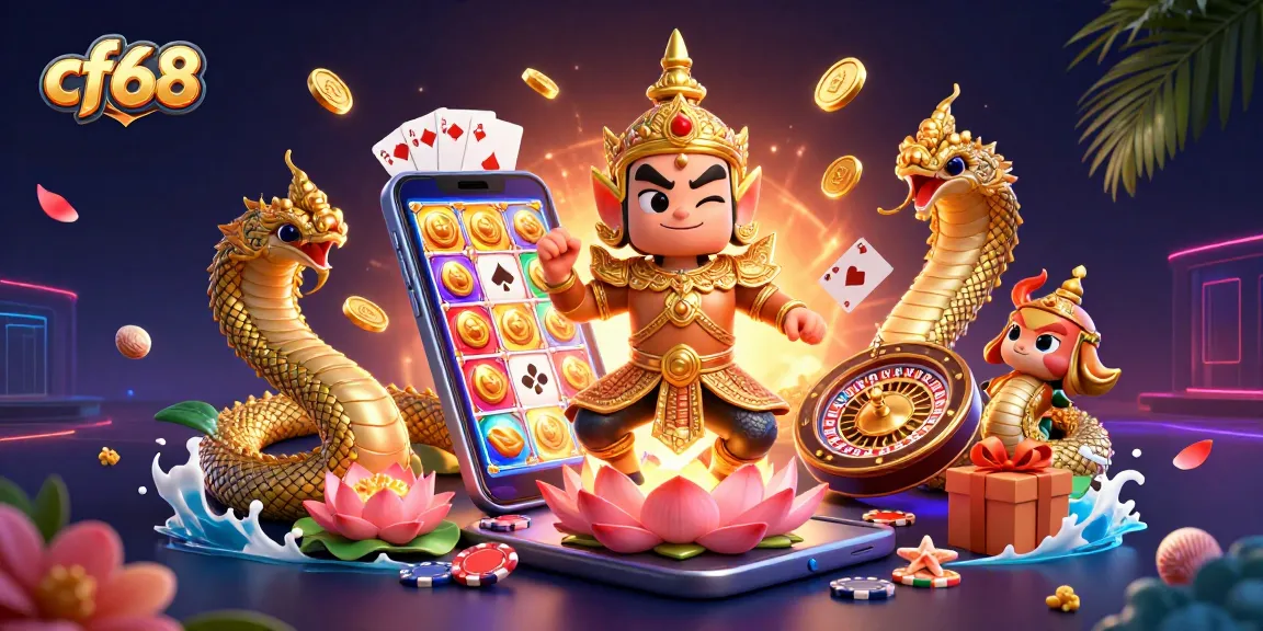 Engage with the thrilling slot games at cf68 featuring captivating illustrations and golden rewards.