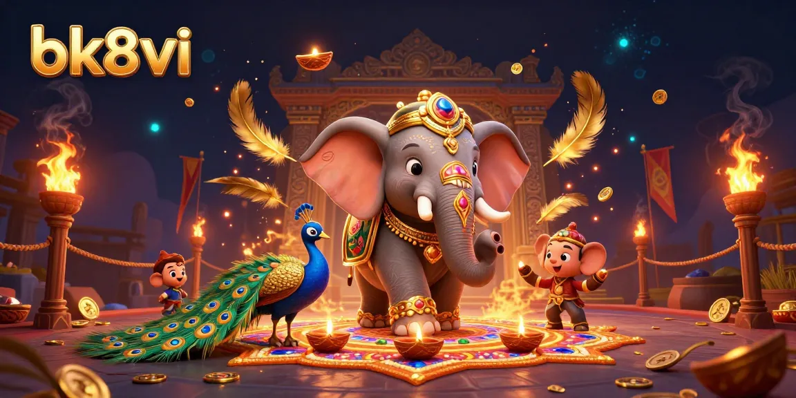 Engage in exciting games at bk8vi with vibrant visuals and captivating casino elements.
