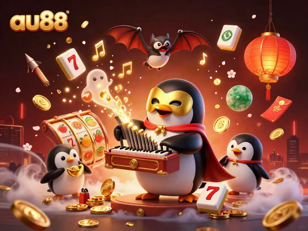 Experience the excitement of slots at au88 with captivating characters and vibrant elements.