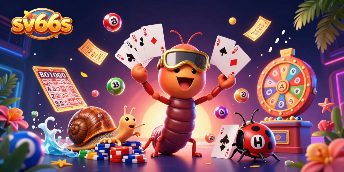 Experience thrilling gameplay at sv66s with an exciting dynamic casino scene featuring vibrant characters.