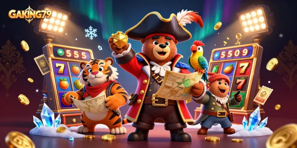 GAKING79 offers thrilling slots with vibrant reels and dynamic jackpot opportunities.