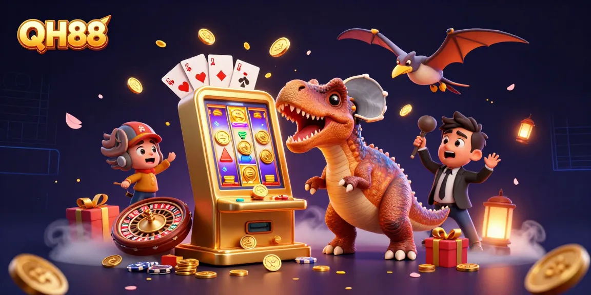 QH88 offers an exhilarating gaming experience with lively characters and exciting action.