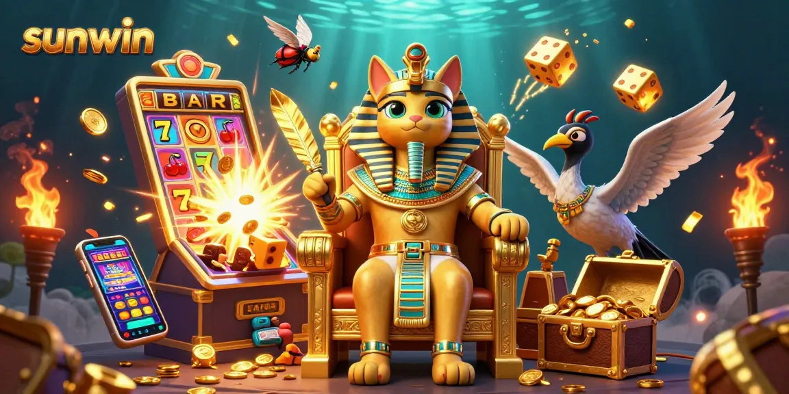 Experience the thrill of sunwin's vibrant casino games amid a dynamic jackpot scene.