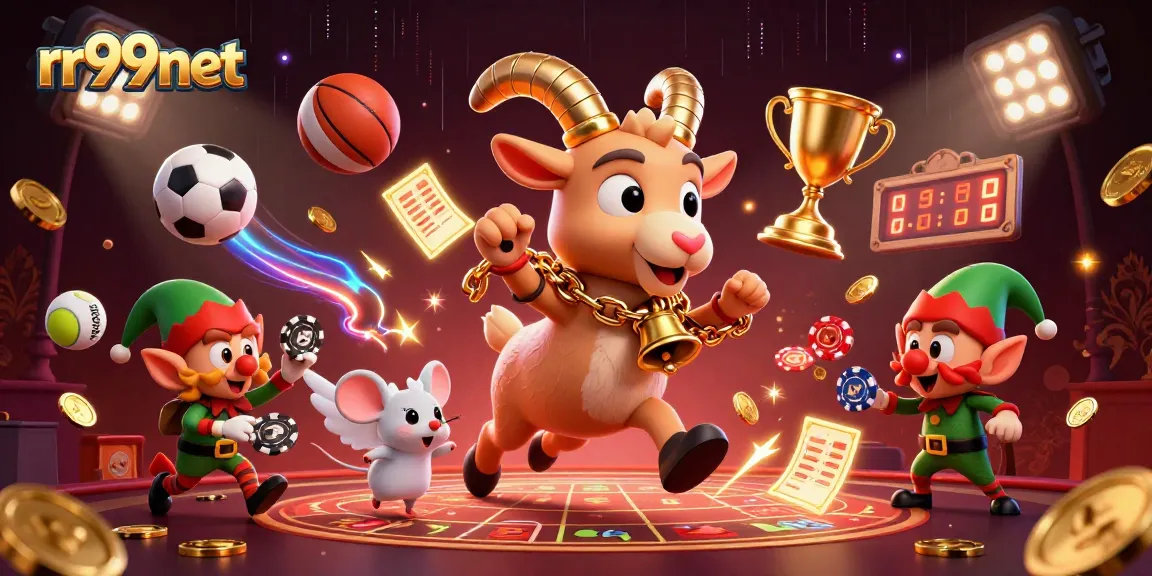 Engage with thrilling gameplay at rr99net featuring lively characters in an exciting casino scene.