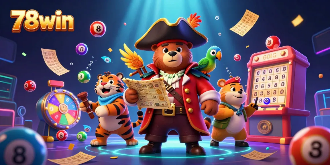 Experience the excitement of gaming with 78win's vibrant characters and dynamic elements!