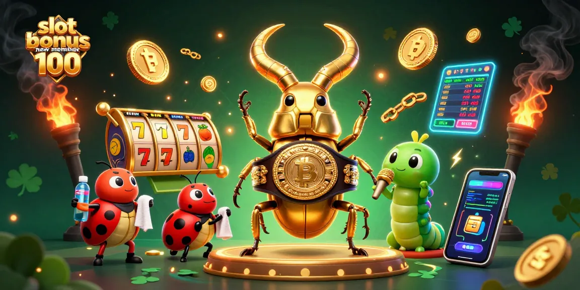 Klaim slot bonus new member 100 di situs berlisensi untuk mendapatkan pengalaman bermain yang aman dan menarik.