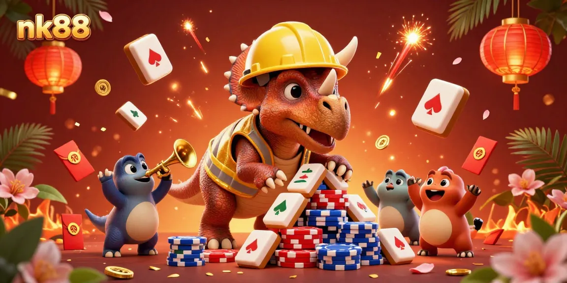 Experience thrilling gameplay at nk88 with vibrant characters and exciting winning moments in this immersive casino scene.