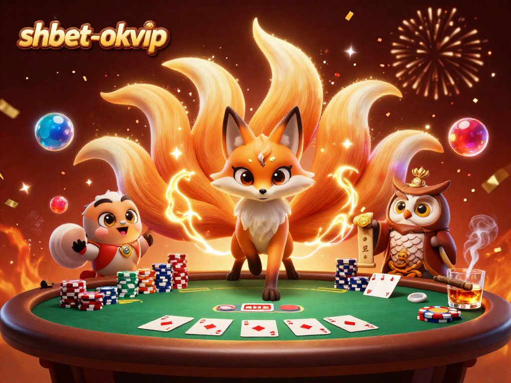 Experience thrilling gaming at shbet-okvip with vibrant casino scenes and enchanting elements.