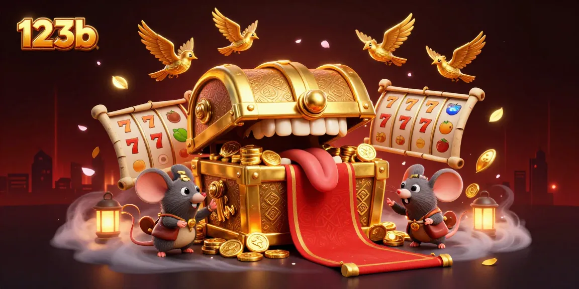 Experience thrilling wins with 123b's enchanting casino treasures and vibrant gaming elements!