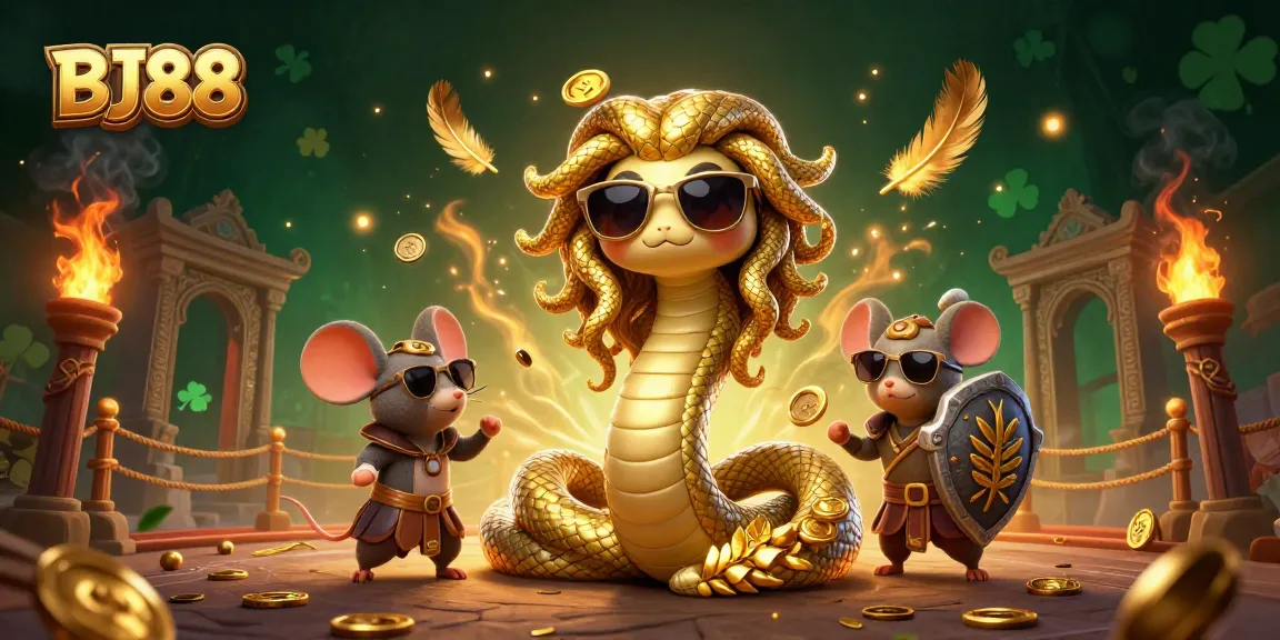 Experience thrilling gameplay at BJ88 with exciting characters and rich casino elements.