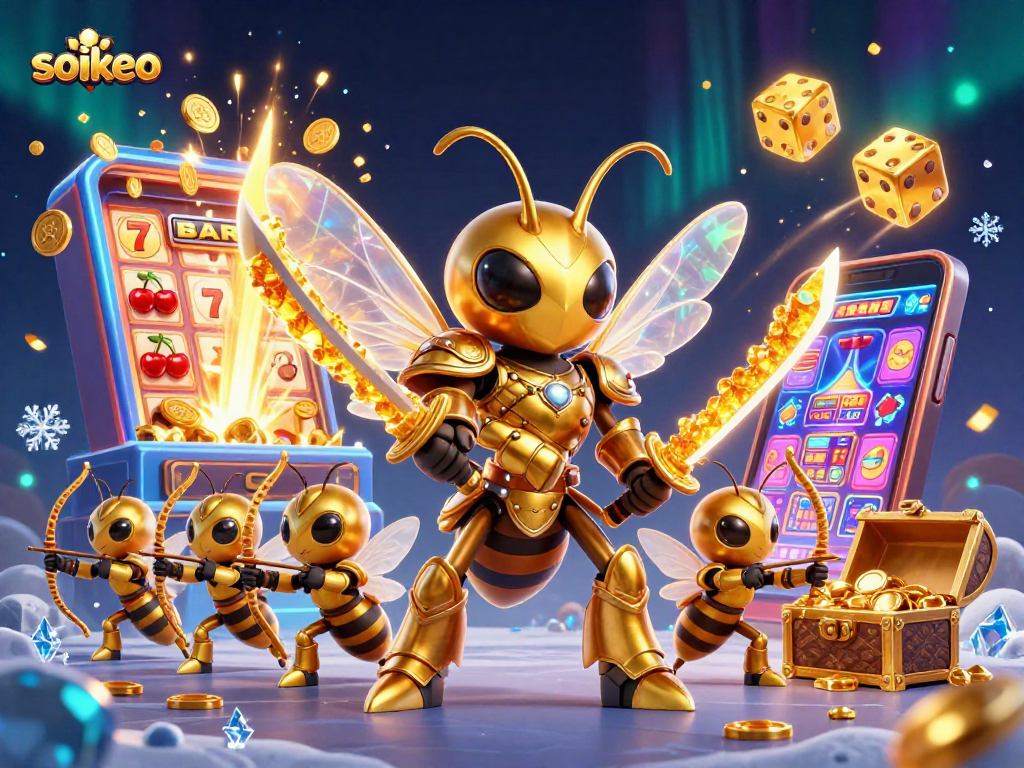 Experience thrilling soikeo action with vibrant 3D casino characters and dynamic winning scenes.