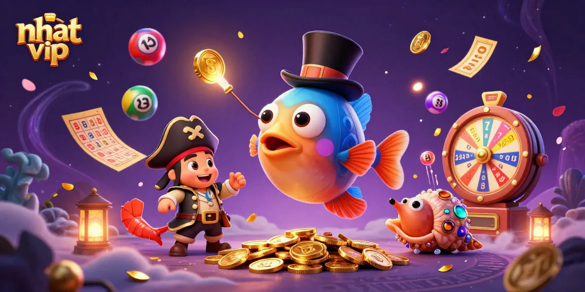Engage in the thrilling world of nhat vip with lucky characters and dynamic game elements.