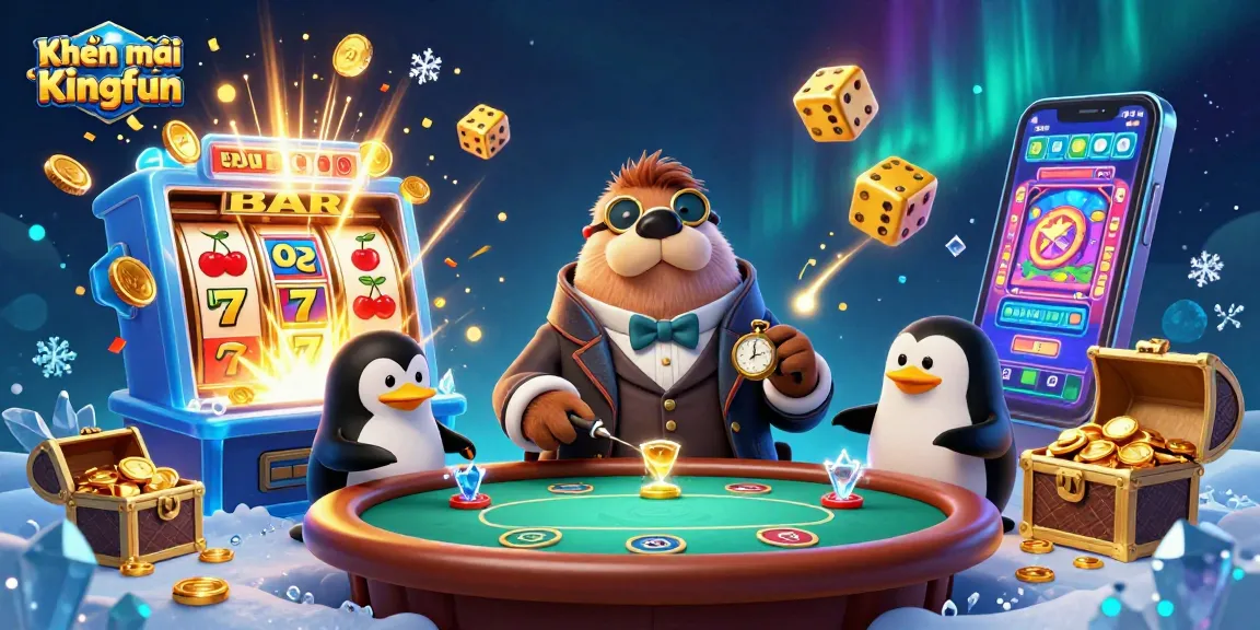 Experience the exciting Khuyến mãi Kingfun with thrilling underwater poker games and spectacular jackpots.