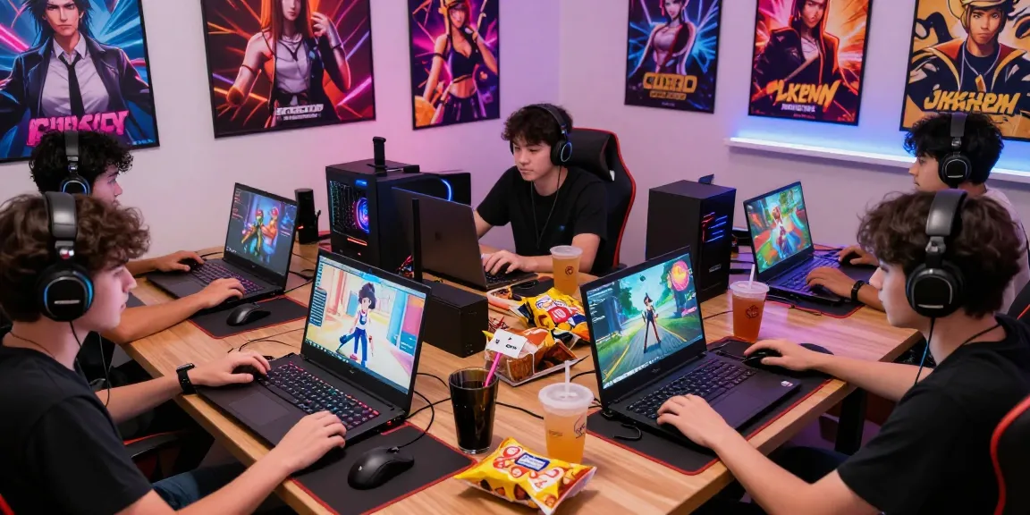 Players immersed in real ecchi games, showcasing vibrant gaming atmosphere.