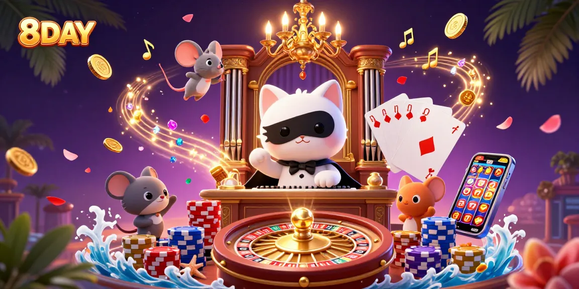 Experience thrilling wins at 8DAY with vibrant casino games and dynamic action.