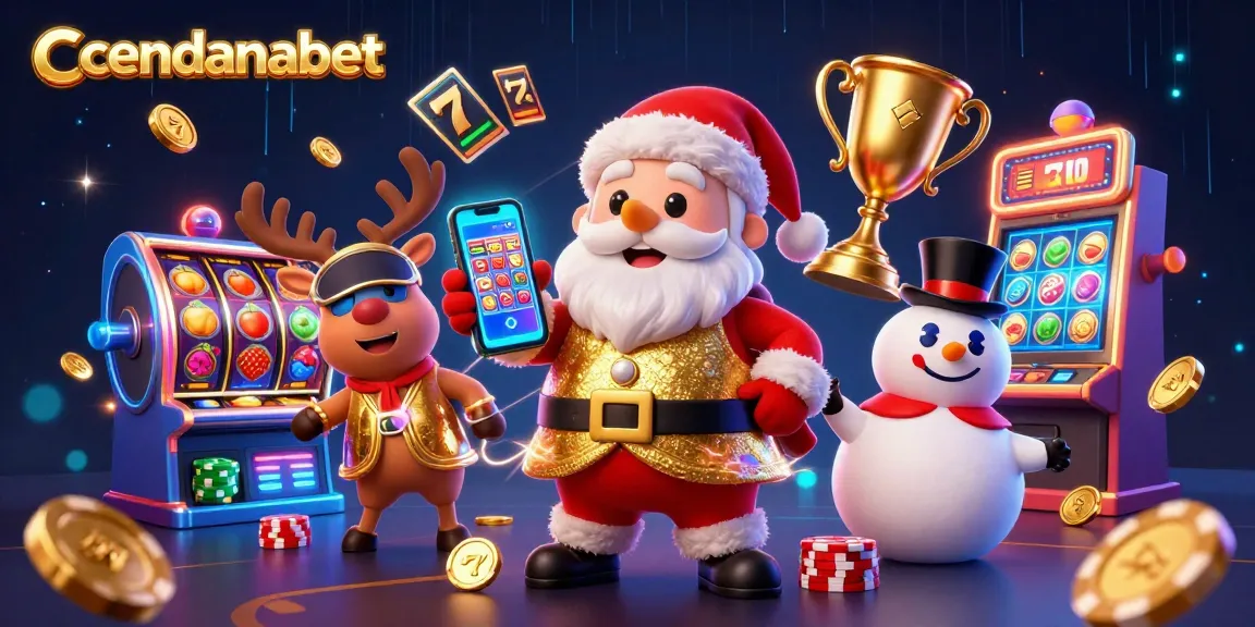 Experience thrilling jackpots with cendanabet by exploring vibrant slot machines and festive characters.