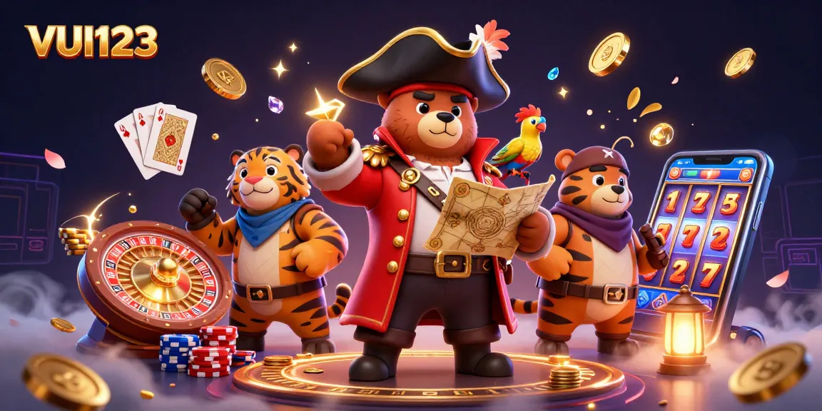 Experience the excitement of VUI123 with vibrant casino themes and dynamic game elements.