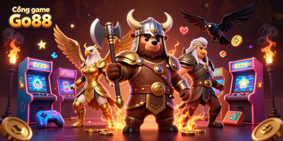 Experience thrilling gameplay at Cổng game Go88 with dynamic characters and exciting game elements.