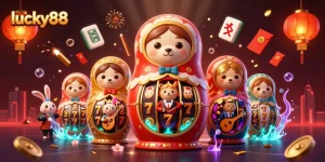 Experience lucky88’s allure with charming casino characters and vibrant gaming elements.