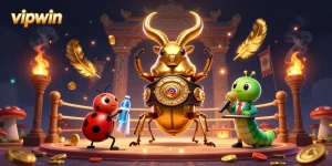 Experience thrilling gameplay at vipwin with vibrant casino elements and dynamic characters.