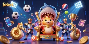 Experience febet's thrilling esports betting with dynamic visuals and captivating game elements.
