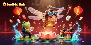 Engage in thrilling gameplay with budi4d link at the vibrant lily pad casino scene.
