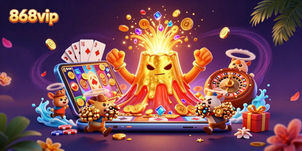 Experience the thrill of winning with 868vip while enjoying a vibrant casino adventure filled with treasures.