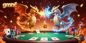 Engage in thrilling bets with gmnc-inspired dragons in an exciting casino environment.