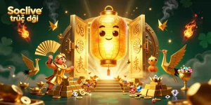 Experience the thrills of Socolive trực tiếp with golden treasures and dynamic casino spirit.