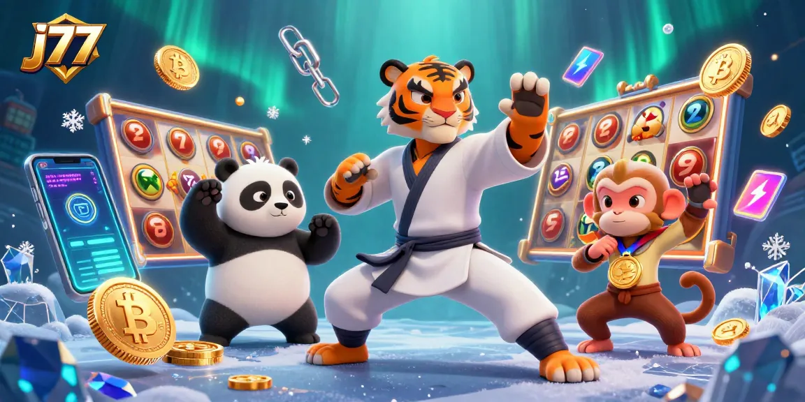 Experience the excitement of j77 with vibrant slot games, crafted in a dazzling 3D illustration.