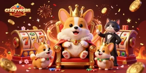 Experience excitement at crazyvegas real money online casino au with vibrant 3D characters and slots in action.