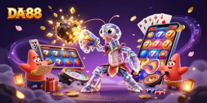 Experience the thrilling adventure of DA 88 with a galactic samurai smashing jackpots and more!